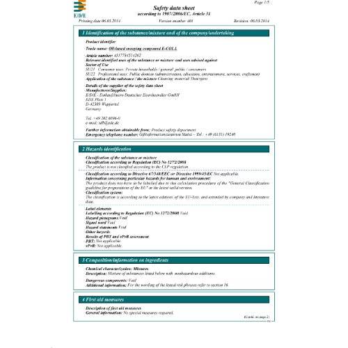 E-COLL Ölkehrspäne 25kg grün