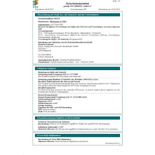 E-COLL Ölkehrspäne 25kg grün