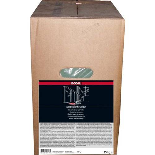 E-COLL Neutralkehrspäne 25kg grün