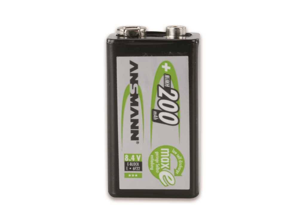 Ansmann maxE NiMH-Akku E-Block 200mAh