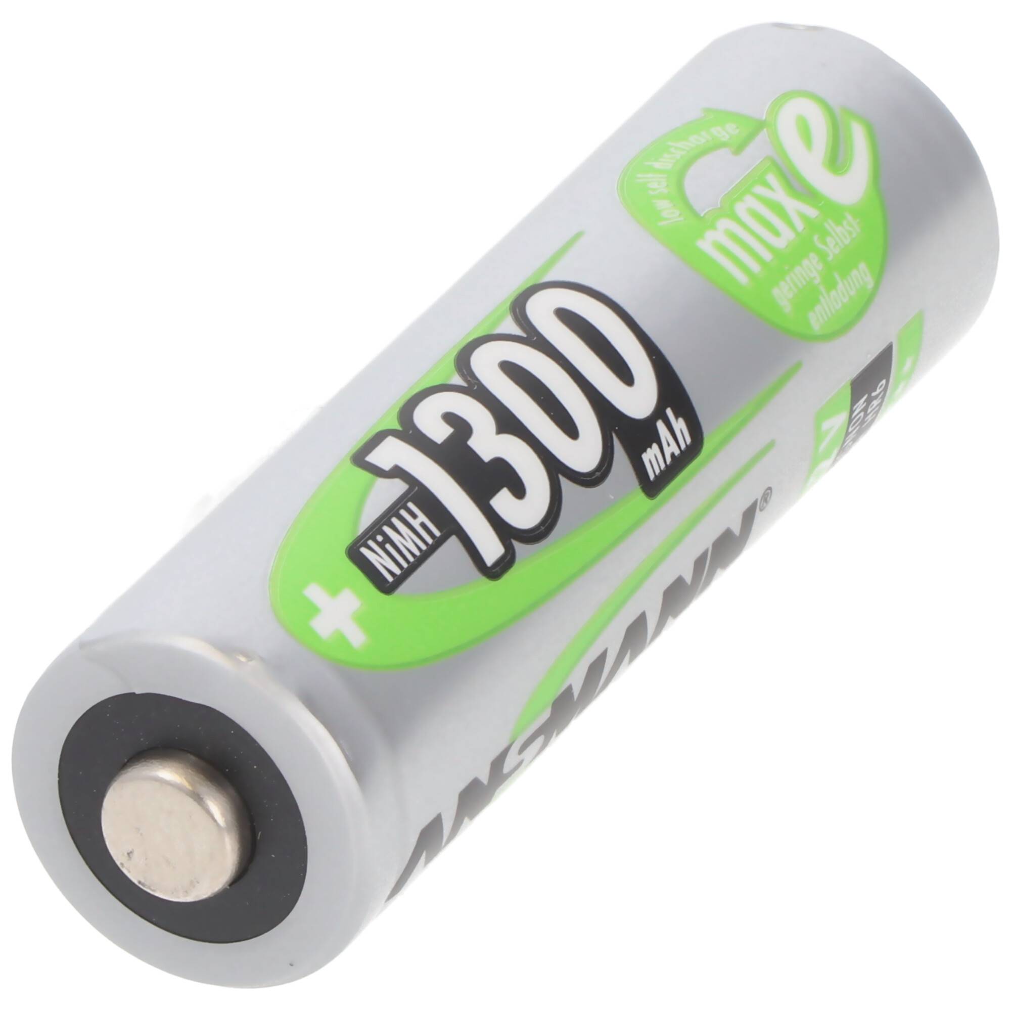 Ansmann NiMH-Akku Mignon AA LR6 1300mAh 1 Stück