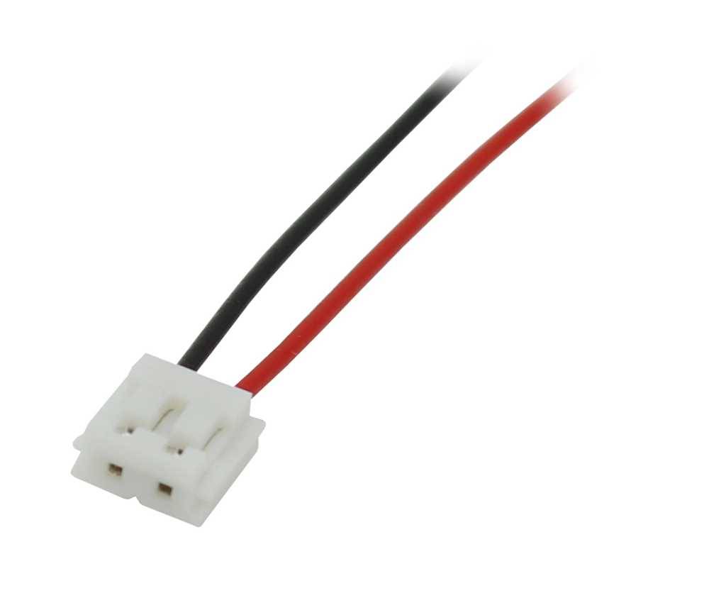 Notleuchtenakku NiMH 2,4V 3600mAh L1x2 4/3A mit 160mm Kabel und Stecker ersetzt Elubat 137887, H-18700/4000BTx2-JST/EH