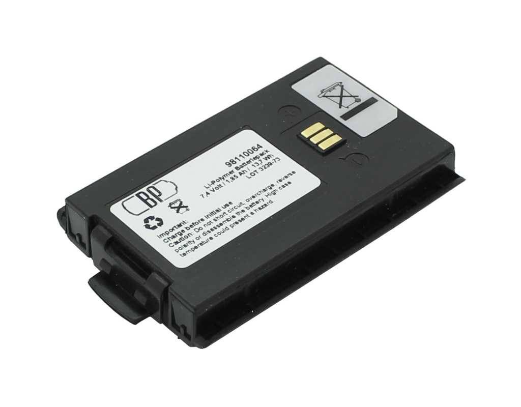 Funkakku LiPoly 7,4V 1850mAh ersetzt Sepura 300-00635