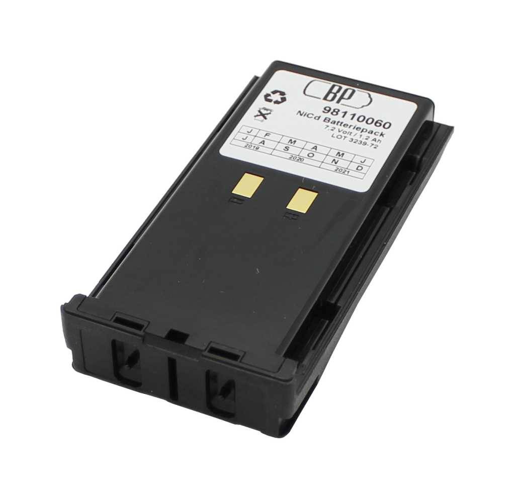 Funkakku NiCd 7,2V 1200mAh ersetzt Kenwood KNB-16A
