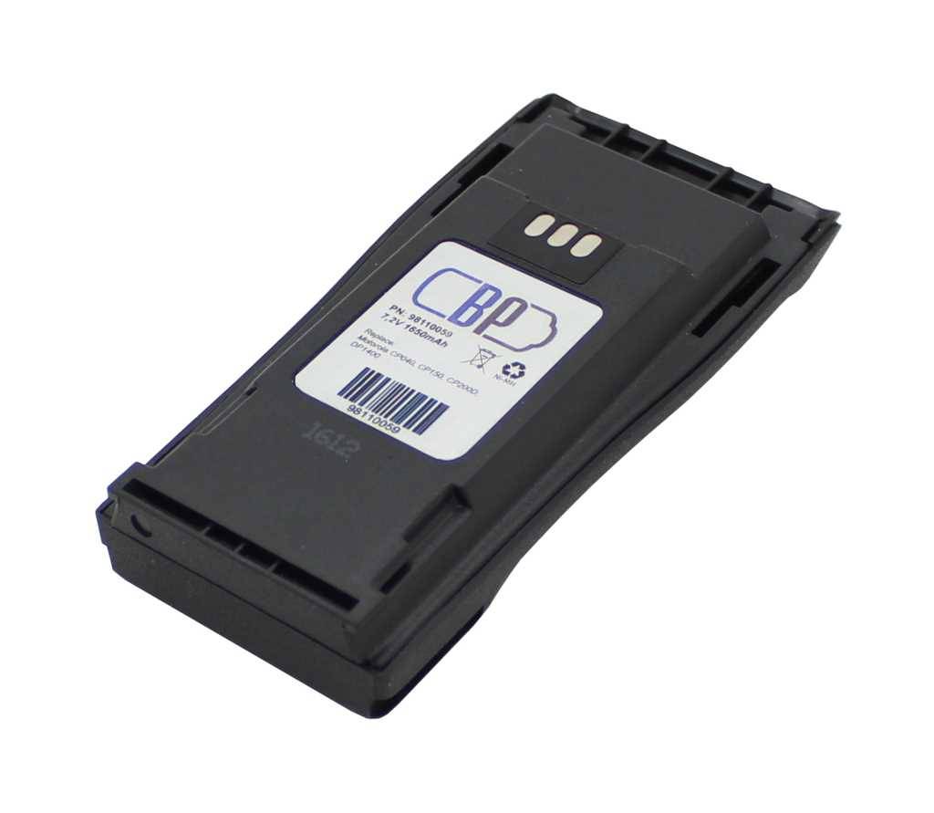 Funkakku NiMH 7,2V 1650mAh passend für Motorola NNTN4496, NNTN4496AR, NNTN4497, NNTN4497A