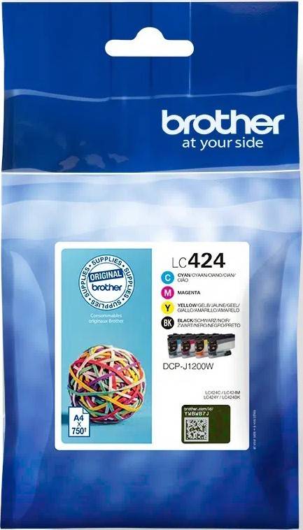 Brother Farbtintenset LC-424VAL