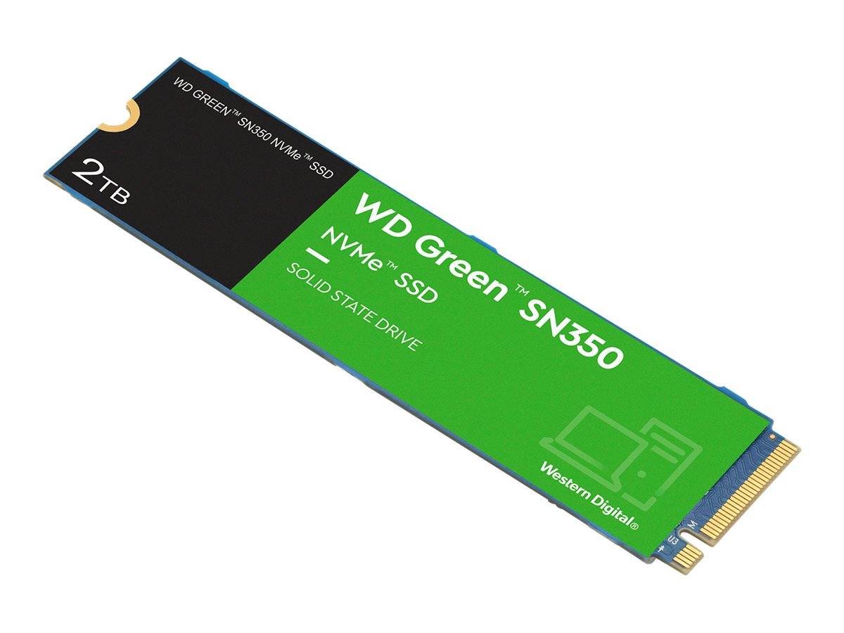 WD Green SN350 NVMe SSD WDS200T3G0C - SSD - 2 TB - intern - M.2 2280 - PCIe 3.0 x4 (NVMe)