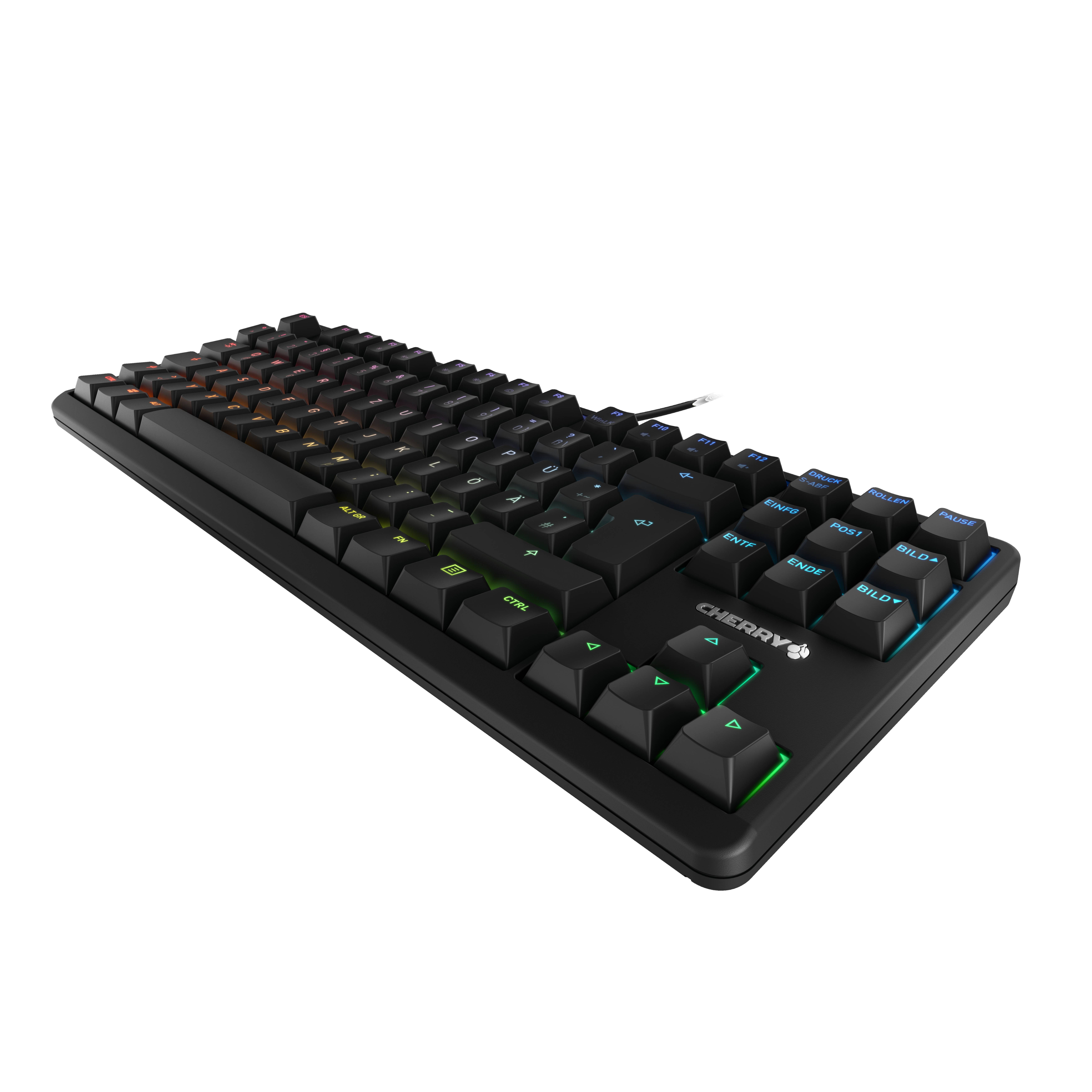 TAS G80-3000N RGB TKL Corded DE-Layout sw MX SILENT R