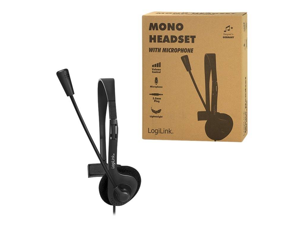 LogiLink HS0054 - Headset - On-Ear - kabelgebunden