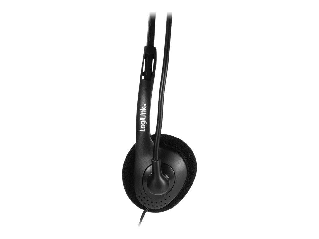 LogiLink HS0054 - Headset - On-Ear - kabelgebunden