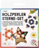 Folia 22521, Holz, Mehrfarbig, Perlenmischung, 160 Stück(e)