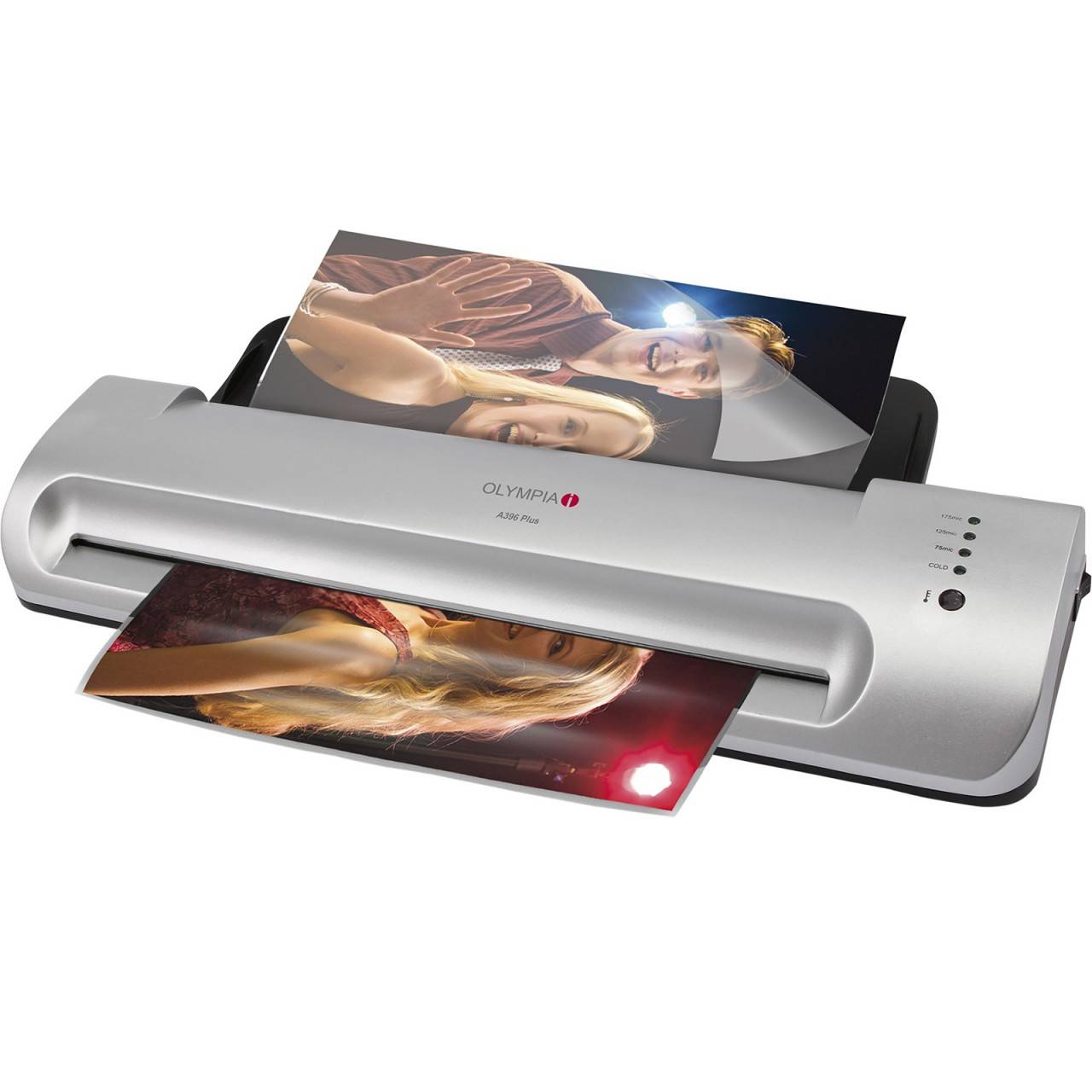 OLYMPIA A 396 Laminiergerät Starter Set mit 100 gemischten Folien