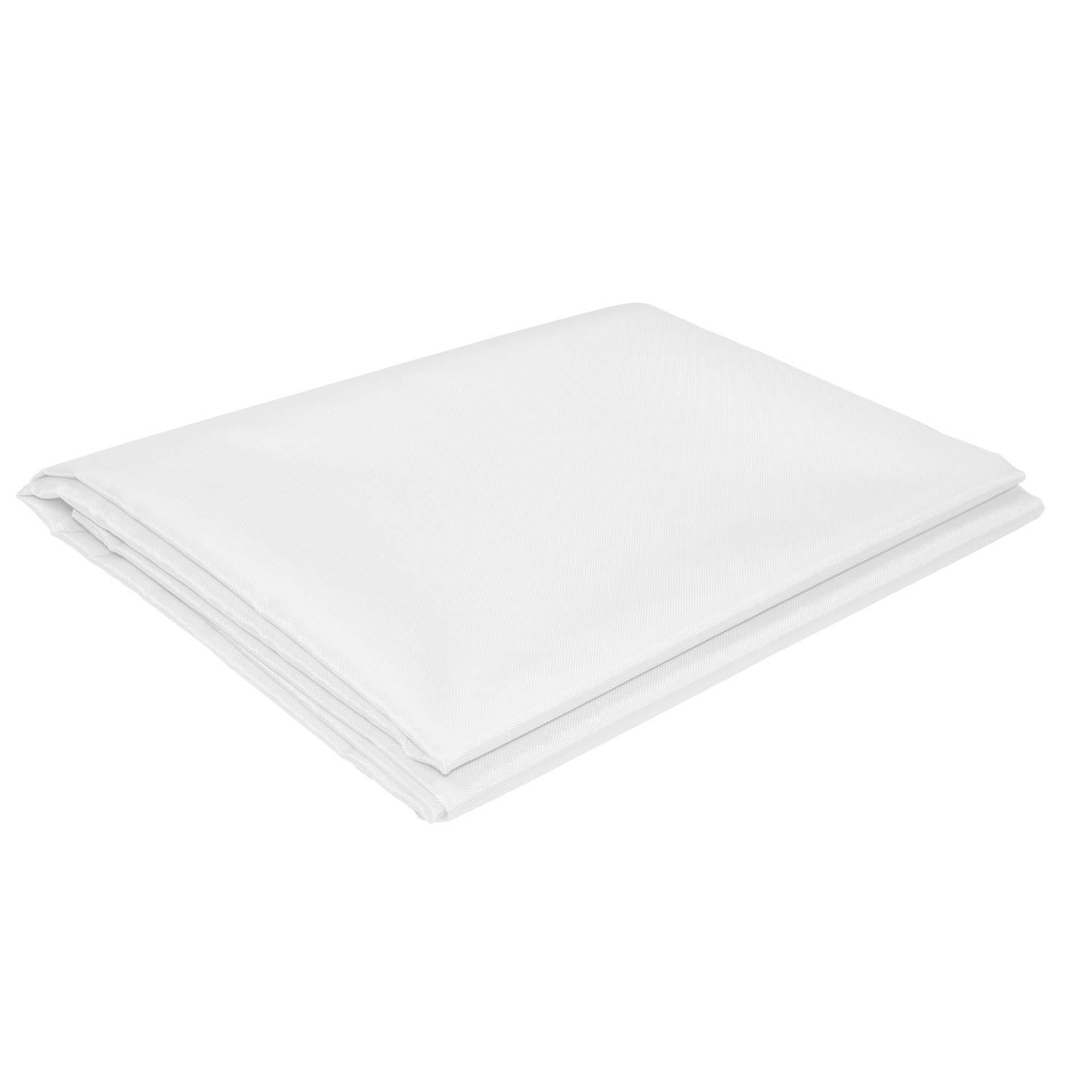 sunprotect 12500 Sonnensegel für Seilspann-Markise, 2,7 x 1,4 m, Sonnenschutz für Pergola Wintergarten Terrasse, weiß