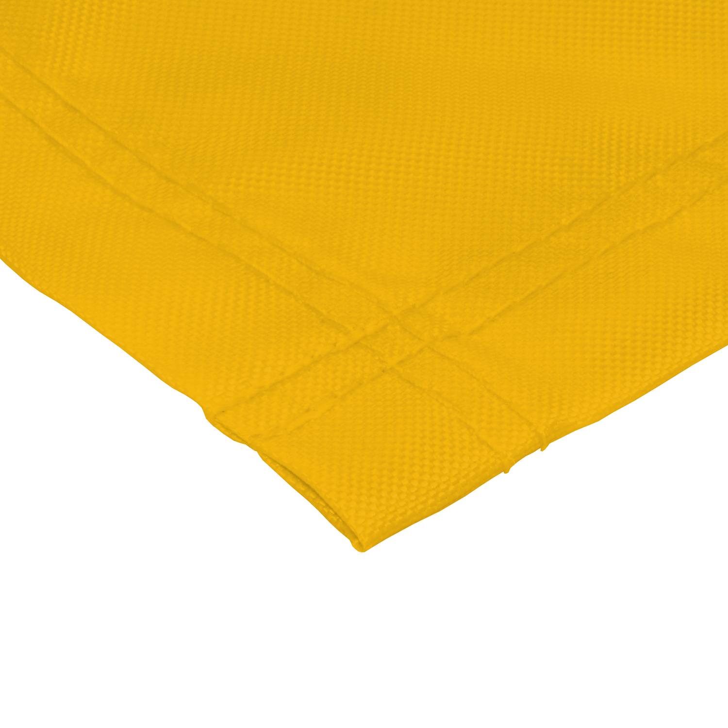 sunprotect 12521 Sonnensegel für Seilspann-Markise, 3,3 x 1,4 m, Sonnenschutz für Pergola Wintergarten Terrasse, gelb