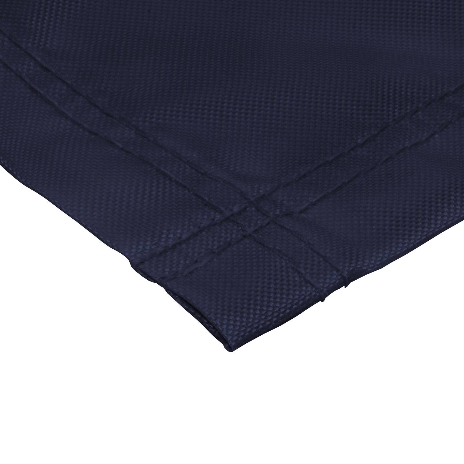 sunprotect 12524 Sonnensegel für Seilspann-Markise, 3,3 x 1,4 m, Sonnenschutz für Pergola Wintergarten Terrasse, dunkelblau