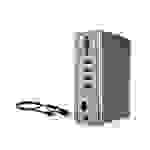 IB-DK2262AC, USB 3.0 Notebook DockingStation, USB 3.0 auf: 6x USB 3.0+2x HDMI®+1x GigabitLAN + Audio + Charger