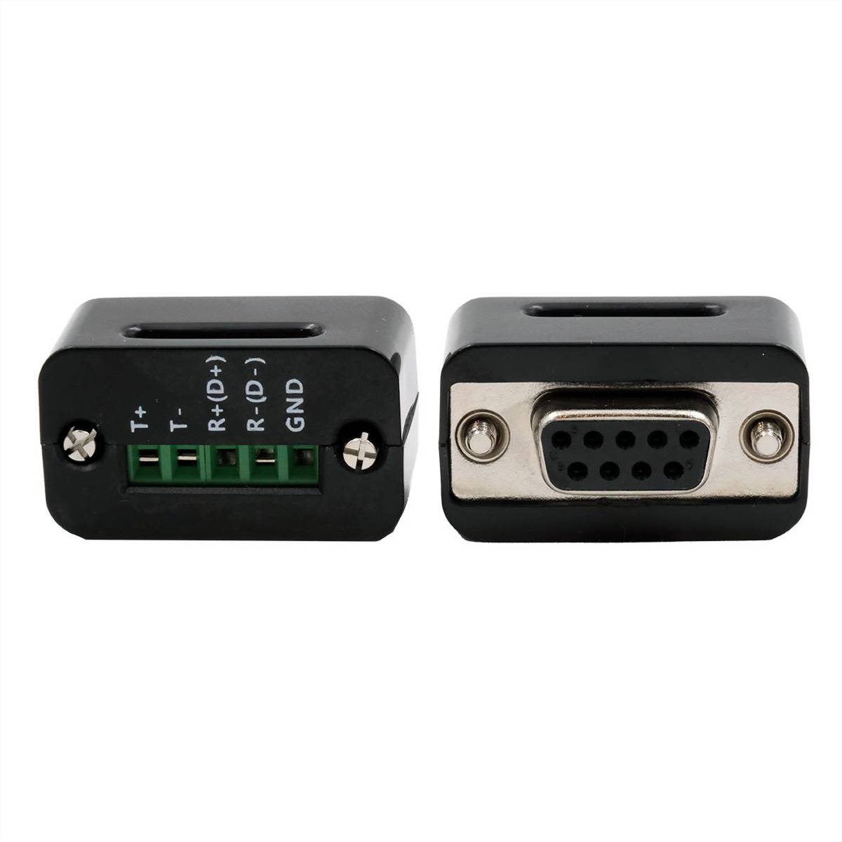 EXSYS EX-1346IS USB 2.0 zu 1x Seriell RS-422/485 Port, 15KV ESD, 4.0KV, Konverter, Kabel, FDTI, schwarz, 1,8 m
