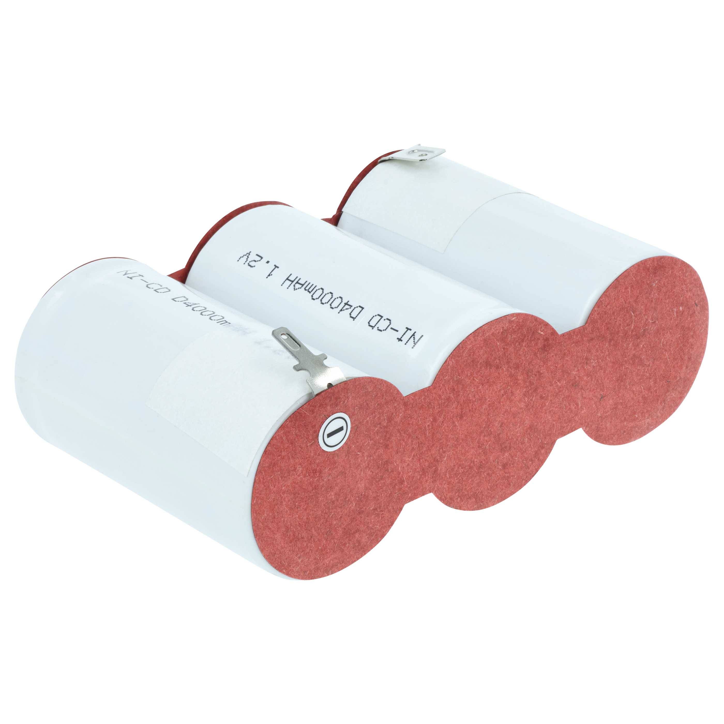 vhbw Akku kompatibel mit Van Lien 11190013V, 3SAVTD113LF, SET A 3 ST D 4.0/HT LB Fluchtweg, Notfallbeleuchtung (4000mAh, 3,6V, NiCd)