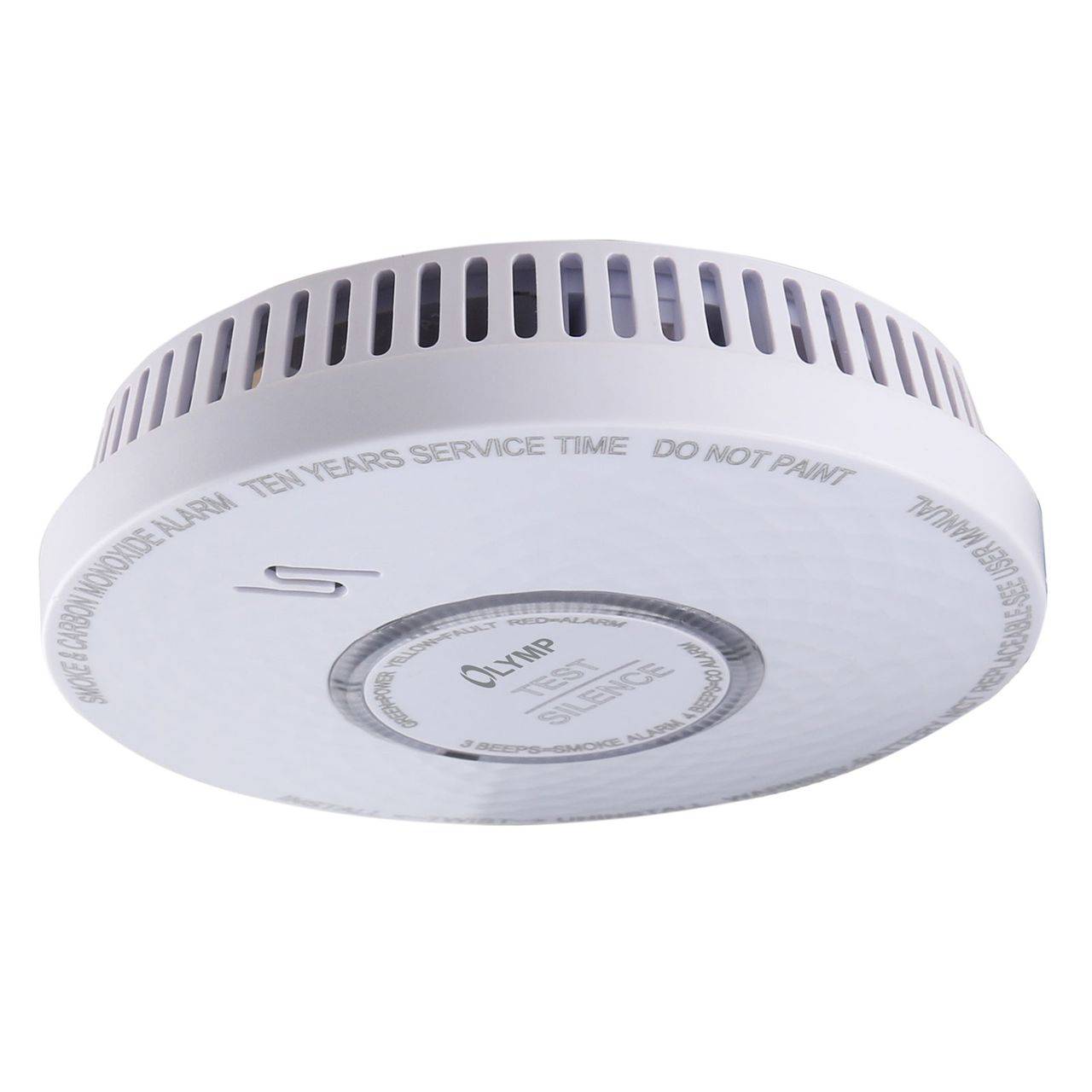OLYMPIA Rauchmelder und Kohlenmonoxid Kombiwarnmelder 10 Jahre
