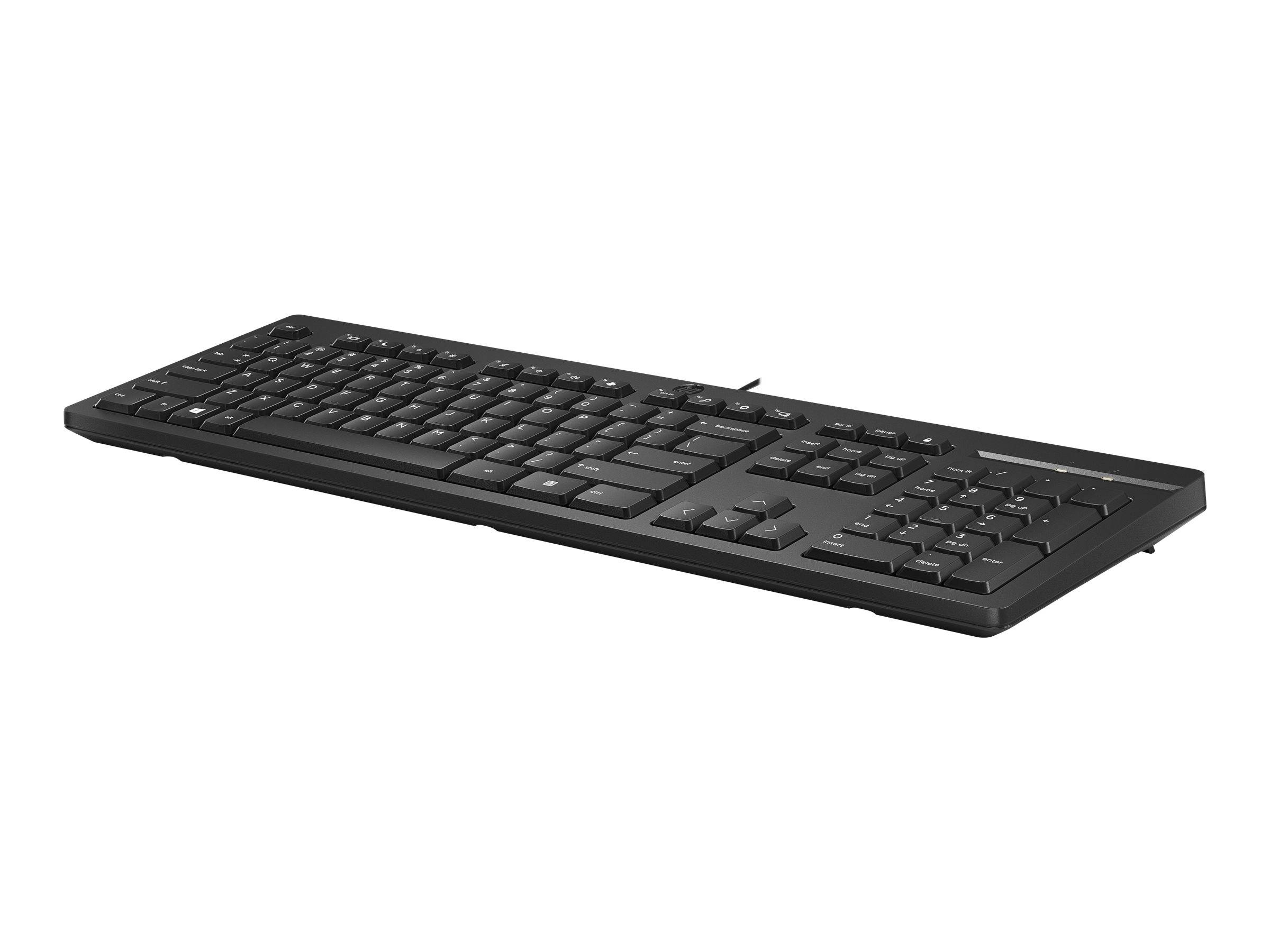 HP 125 - Tastatur - USB - GB - für HP 34; Elite Mobile Thin Client mt645 G7