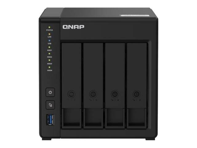 QNAP TS-451D2 - NAS-Server - 4 Schächte - 24 TB