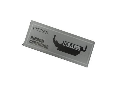 CITIZEN - IR-51 Farbband schwarz rot - Original - Farbband
