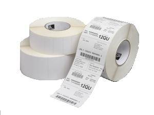 Zebra Z-Perform 1000T - Papier - permanenter Acrylklebstoff - unbeschichtet - weiß - 51 x 51 mm 27400 Etikett(en) (10 Rolle(n)