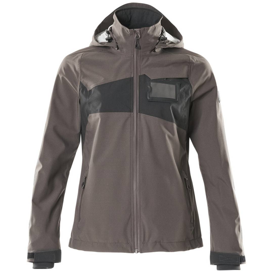 Mascot Jacke ACCELERATE Hard Shell mit Climascot Damen 18011 Gr. L dunkelanthrazit/schwarz
