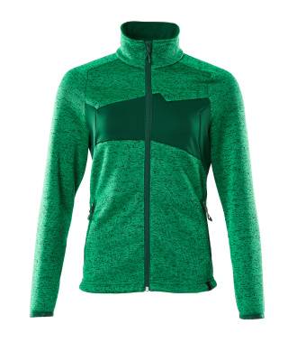 Strickjacke Strickpullover mit Reißverschluss, Damen 4XL