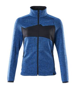 Strickjacke Strickpullover mit Reißverschluss, Damen 2XL