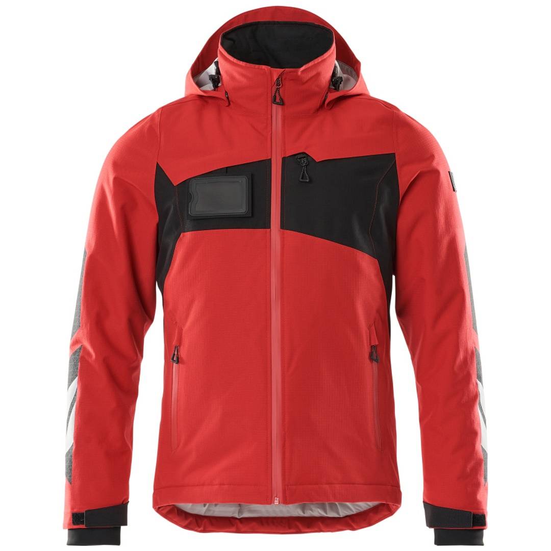 Mascot ACCELERATE Herren Winterjacke mit Climascot-Futter 18335 Gr. XS verkehrsrot/schwarz