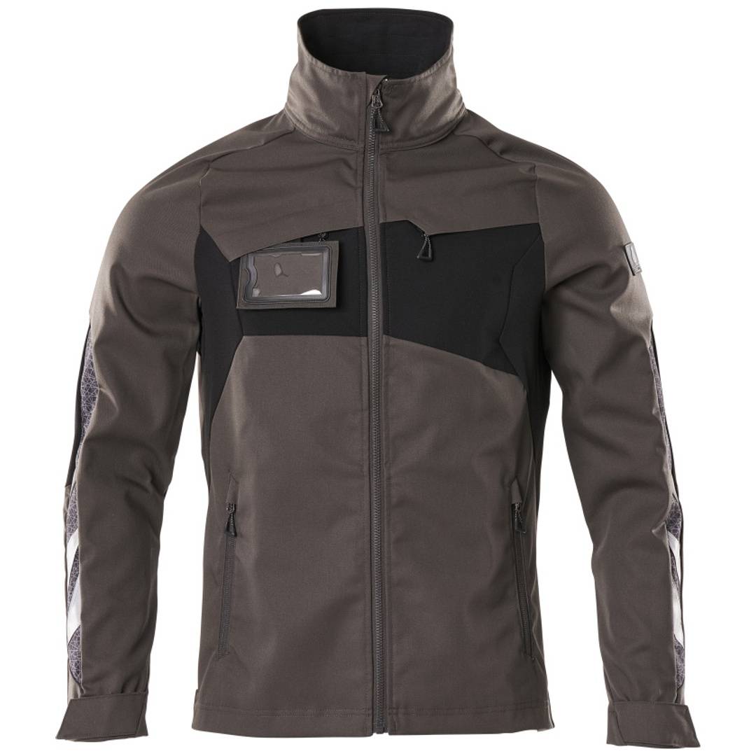 Mascot Arbeitsjacke ACCELERATE mit Strecheinsätzen 18509 Gr. 4XL dunkelanthrazit/schwarz