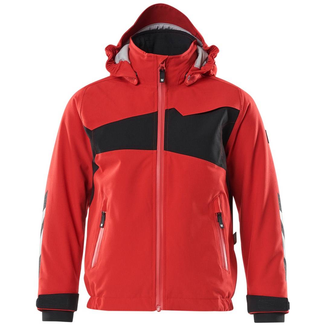 Mascot MASCOT® ACCELERATE Winterjacke für Kinder mit CLIMASCOT-Futter, atmungsaktiv, wind- und wasserabweisend Gr. 140 verkehrsrot/schwarz