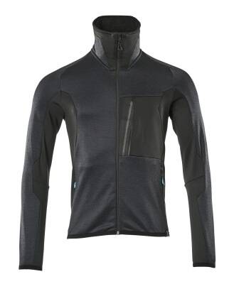 Microfleecejacke Fleecepullover mit Reißverschluss 3XL