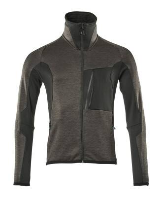 Microfleecejacke Fleecepullover mit Reißverschluss 2XL