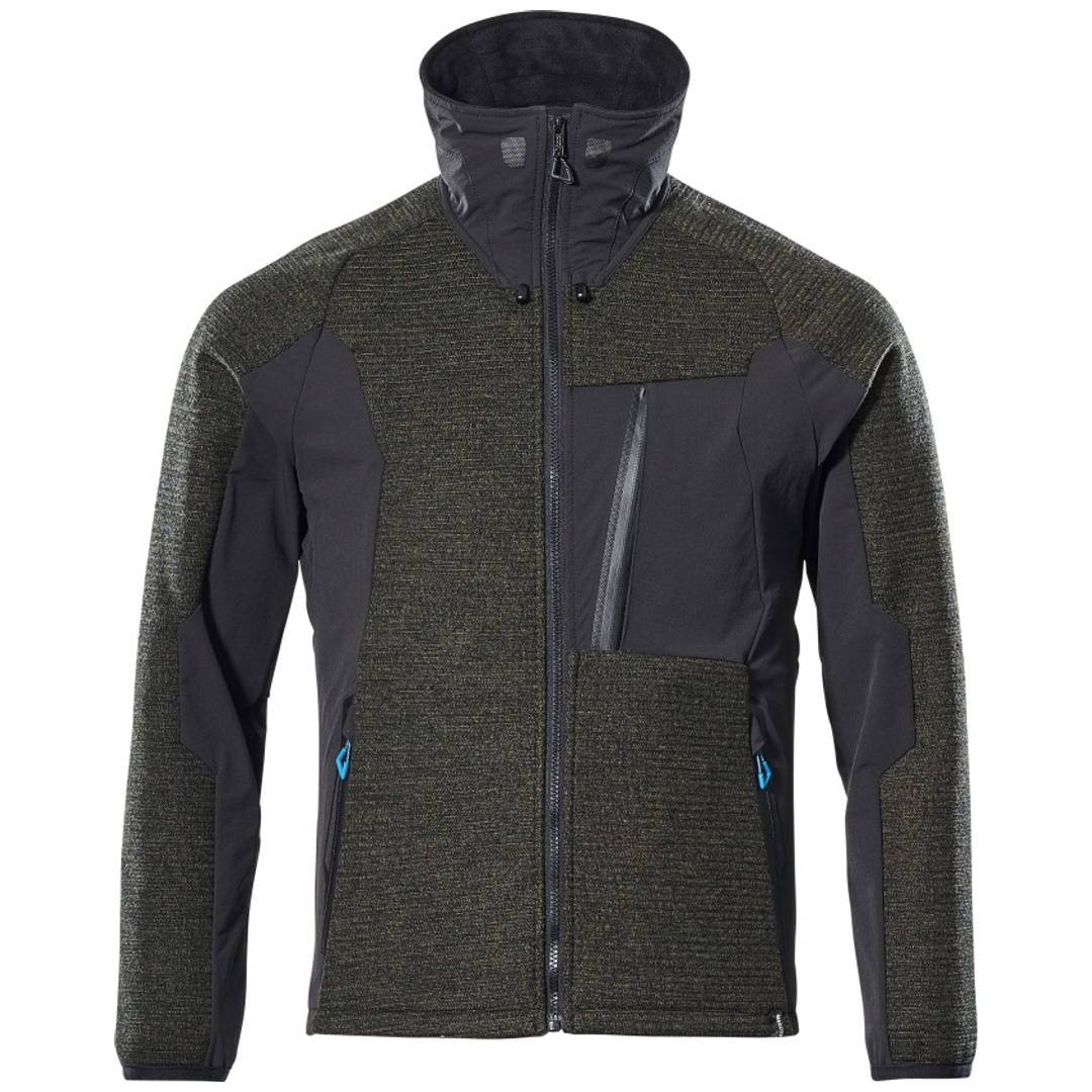 Mascot ADVANCED Strickjacke mit Membran Gr. 3XL mossgrün/schwarz