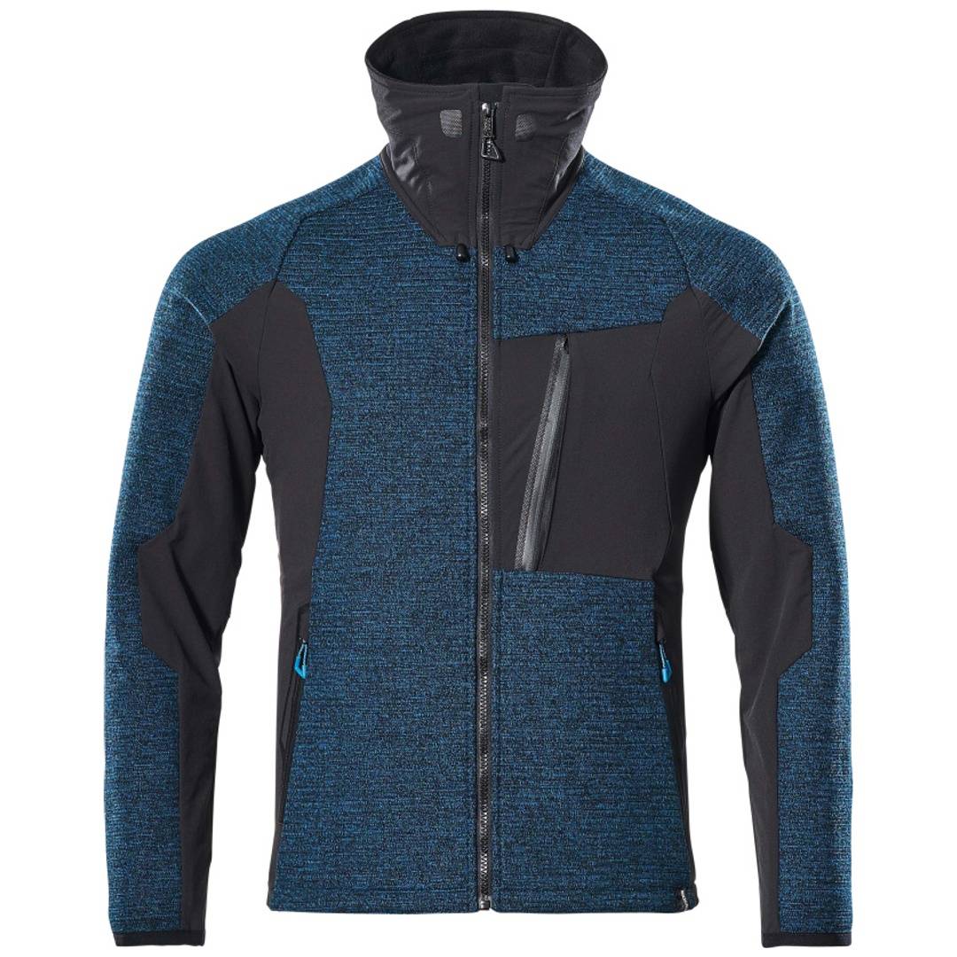 Mascot ADVANCED Strickjacke mit Membran Gr. S dunkelpetroleum/schwarz
