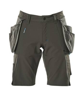 Handwerkershorts Shorts,abnehmbaren Hängetaschen,Stretch C43