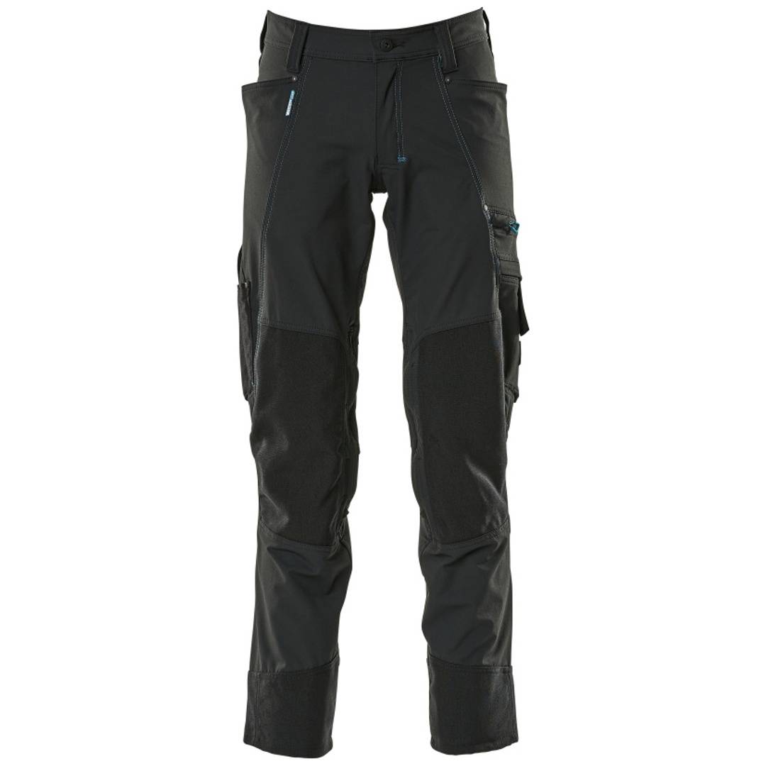Mascot Bundhose ADVANCED wasserabweisend mit Knietaschen 17179, Gr. 49L schwarz
