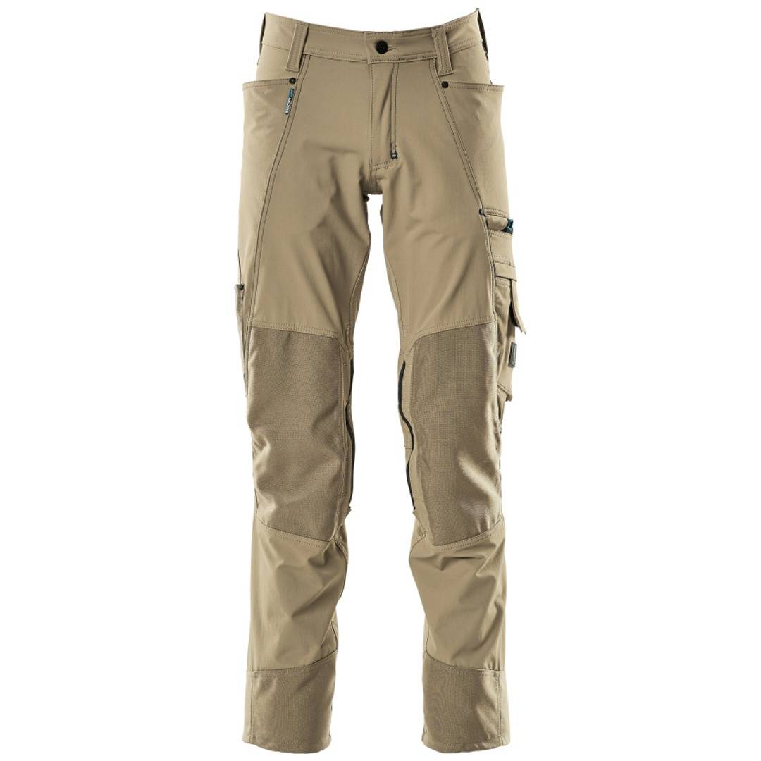 Mascot Bundhose ADVANCED wasserabweisend mit Knietaschen 17179, Gr. 47L hellkhaki