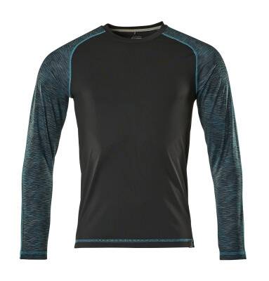 Mascot T-Shirt ADVANCED, feuchtigkeitstransportierend, langarm 17281 Gr. XS schwarz