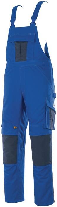 Latzhose Augsburg Gr.C52 kornblau/schwarzblau MASCOT