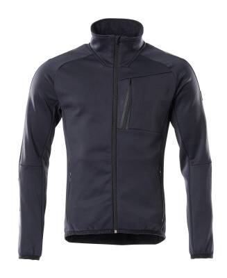 Microfleecejacke Fleecepullover mit Reißverschluss 2XL