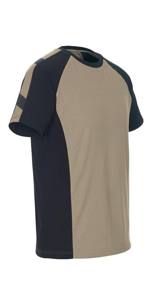 mASCOT T-Shirt Potsdam Nr.50567 Größe L hellkhaki/schwarz