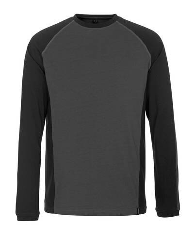 Mascot T-Shirt BIELEFELD UNIQUE langarm 50568 2XL dunkelanthrazit/schwarz
