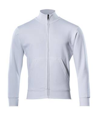 Mascot Sweatshirt LAVIT CROSSOVER mit Reißverschluss, Herren 51591 Gr. XS weiß