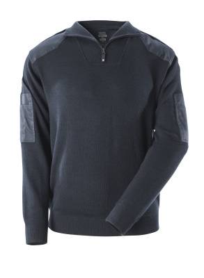 Mascot Strickpullover NANTERRE FRONTLINE mit Verstärkungen 17205 Gr. 2XL schwarzblau