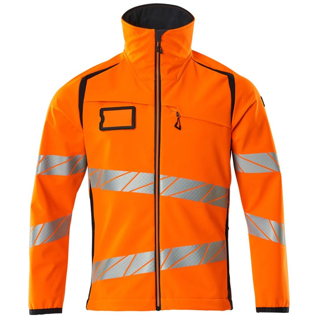 Mascot ACCELERATE SAFE Softshelljacke 19002-143-14010 Gr. M hi-vis orange/schwarzblau