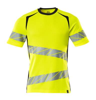 Mascot Warnschutz Premium T-Shirt ACCELERATE SAFE 19082-771 Gr. 4XL hi-vis gelb/schwarzblau