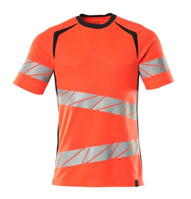 Mascot Warnschutz Premium T-Shirt ACCELERATE SAFE 19082-771 Gr. 3XL Hi-vis rot/schwarzblau